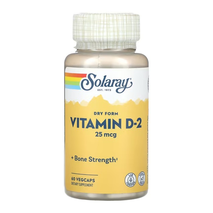Vitamin D-2 25 mcg - 60 vcaps