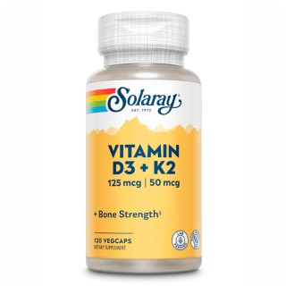 Vitamin D-3 & K-2 - 120 vcaps (Повреждена этикетка)