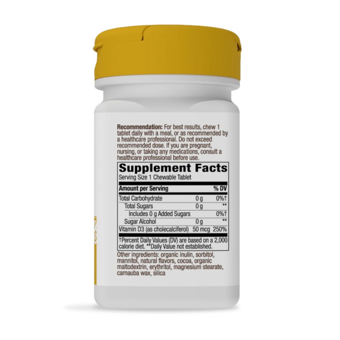 Вітамін D3 підвищеної сили - 120 таблеток