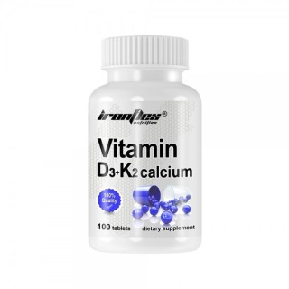 Вітаміни та мінерали IronFlex Vitamin D3 + K2 Calcium, 100 таблеток