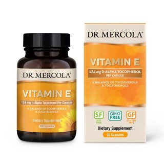 Вітаміни та мінерали Dr. Mercola Vitamin E, 30 капсул
