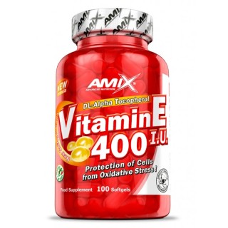 Вітаміни та мінерали Amix Nutrition Vitamin E 400 IU, 100 капсул