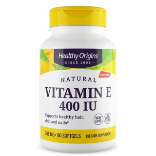 Вітаміни та мінерали Healthy Origins Vitamin E 400 IU, 90 капсул