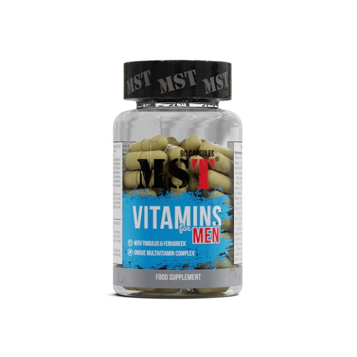 Вітаміни та мінерали MST Vitamin for Man, 90 капсул