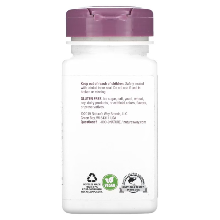 Натуральна добавка Nature's Way Leg Veins, 60 вегакапсул