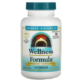 Натуральна добавка Source Naturals Wellness Formula, 120 капсул