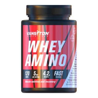 Амінокислота Vansiton Whey Amino, 120 таблеток