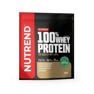 Протеин Nutrend 100% Whey Protein, 1 кг Клубника