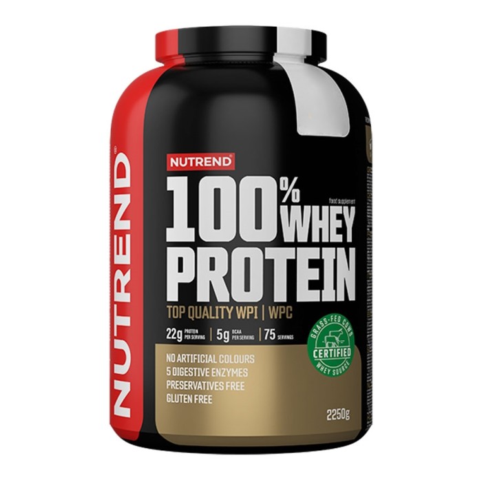 Протеин Nutrend 100% Whey Protein 2.25 кг Малина