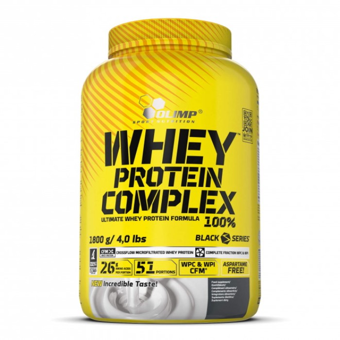 Протеїн Olimp Whey Protein Complex 100%, 1.8  кг Ваніль