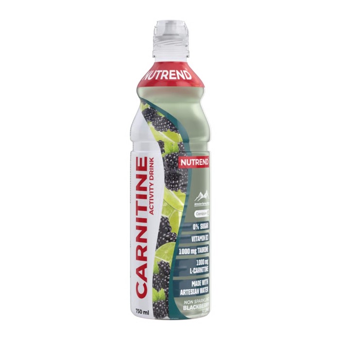 Жиросжигатель Nutrend Carnitine Activity Drink, 750 мл Ежевика-лайм