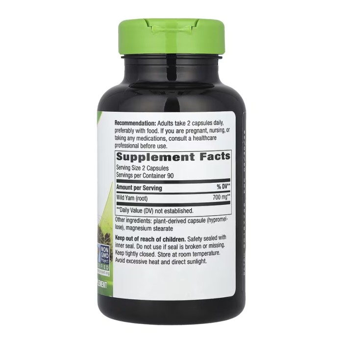 Wild Yam - 180 vcaps