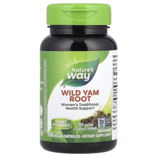 Натуральна добавка Nature's Way Wild Yam Root, 100 вегакапсул