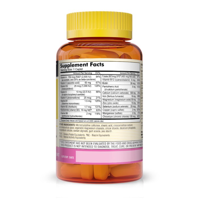 Витамины и минералы Mason Natural Women's Daily Multi Formula, 90 каплет