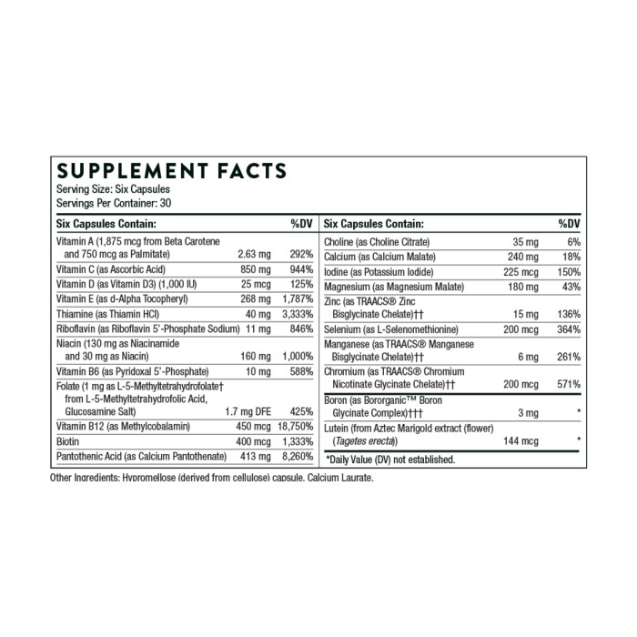 Жіночий мульти 50+ - 180 капсул