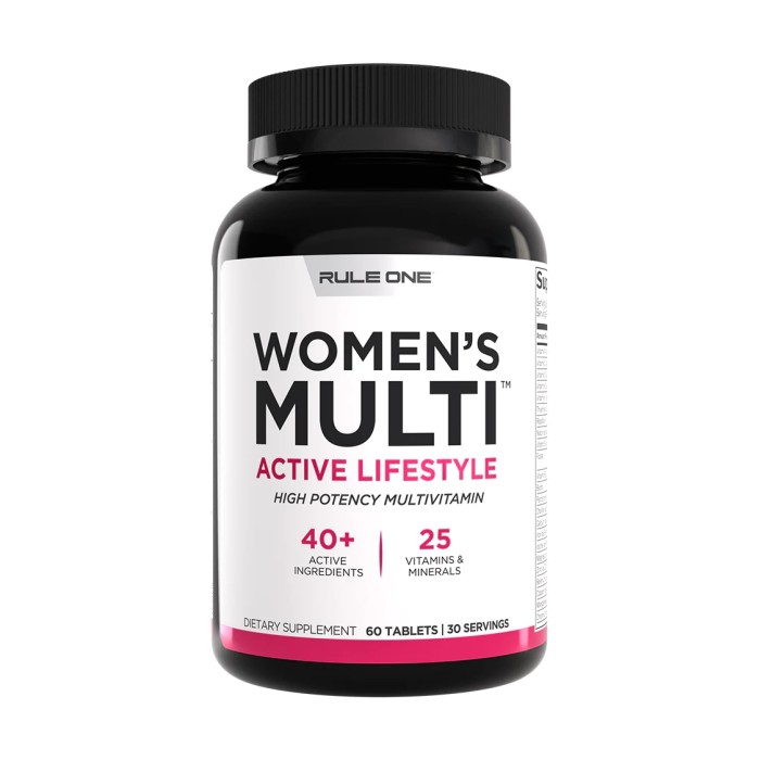 Вітаміни та мінерали Rule 1 Women's Train Daily, 60 таблеток