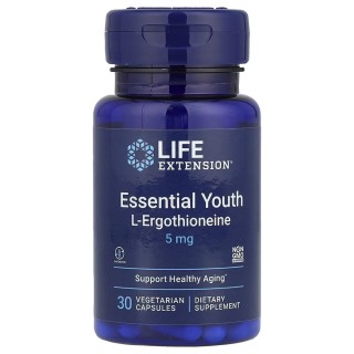 Амінокислота Life Extension Essential Youth L-Ergothioneine 5 mg, 30 вегакапсул