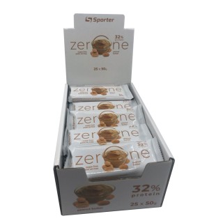 Батончик Sporter Zero One, 25*50 грамм Арахисовое масло
