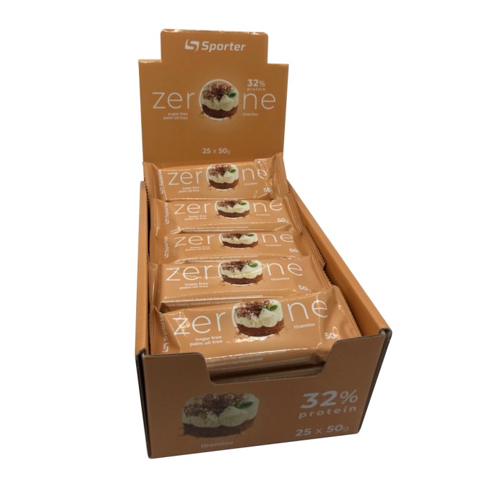 Батончик Sporter Zero One, 25*50 грамм.