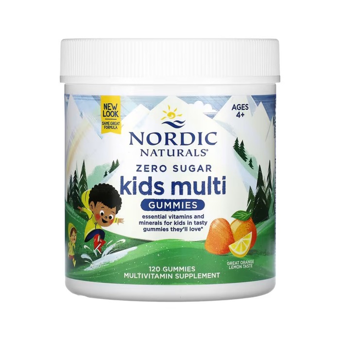 Zero Sugar Kids Multi -120 жевательных конфет