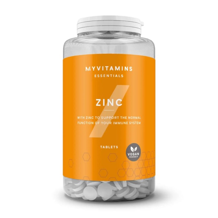 Вітаміни та мінерали MyProtein Zinc, 90 таблеток