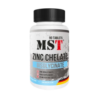 Вітаміни та мінерали MST Zinc Chelate Bisglycinate, 90 таблеток