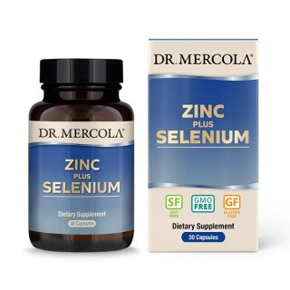 Вітаміни та мінерали Dr. Mercola Zinc plus Selenium, 30 капсул