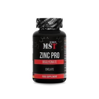 Вітаміни та мінерали MST Zinc Pro Chelate, 60 таблеток