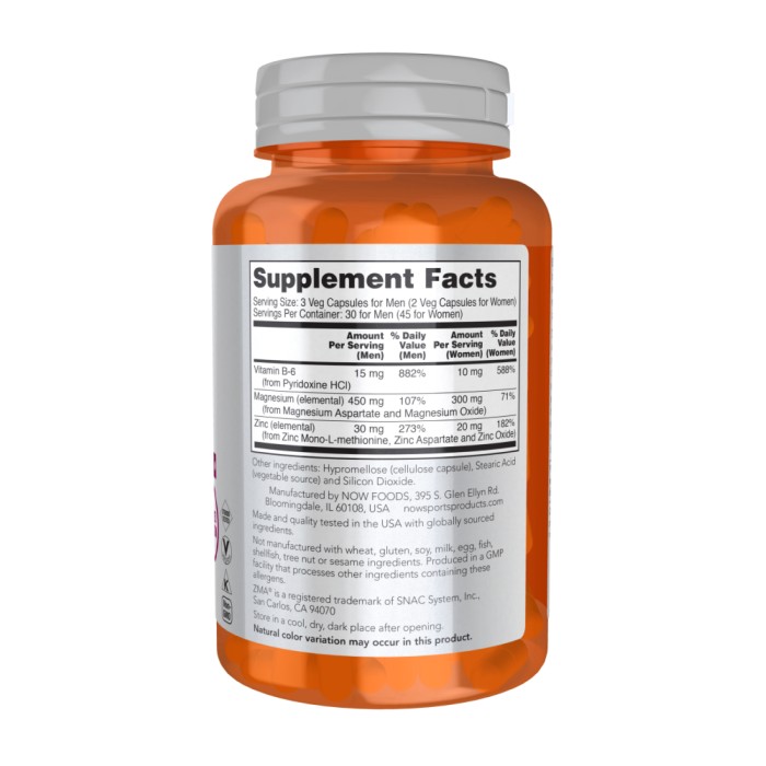 ZMA® 800 мг - 180 капсул