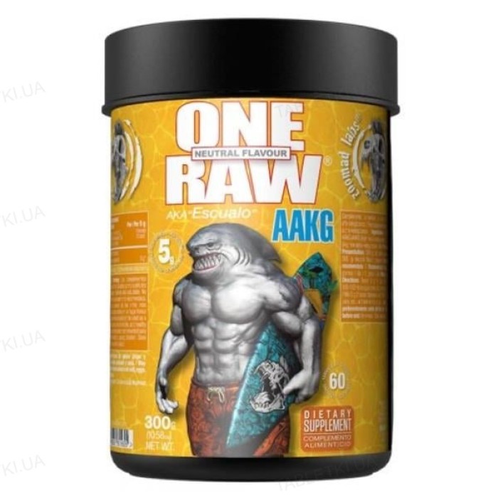 Аминокислота Zoomad Labs Raw One AAKG, 300 грамм Безвкусия